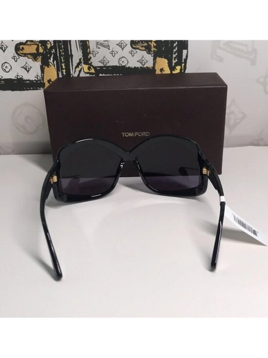 Brand New Tom Ford TF903 Cheyenne Aviator-Style Sunglasses – Black / Grey” main image 7